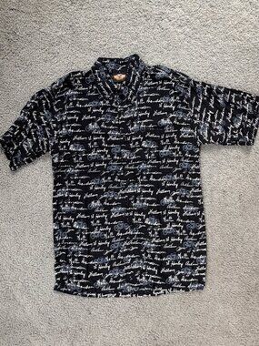 Harley-Davidson William & Arthur Founders Signature Shirt Men's Sz. Medium - EUC